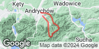 Track GPS Z Andrychowa na Leskowiec